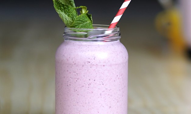 Smoothie de Aveia e Morango no Pote!