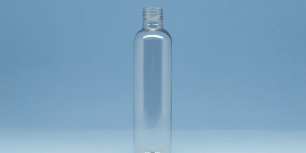 Frasco Cilíndrico Fino 200ml Pet