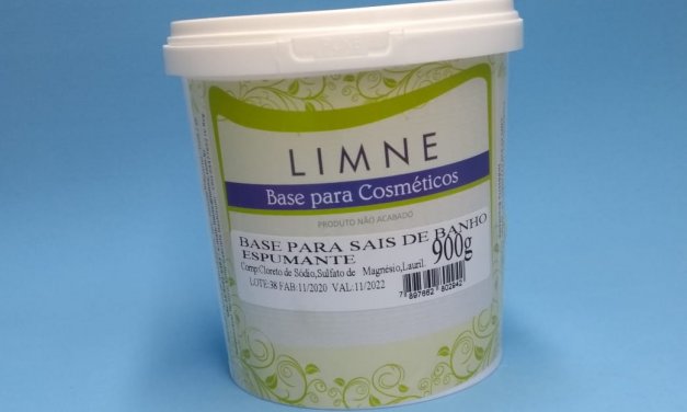 BASE PARA SAIS DE BANHO ESPUMANTE LIMNE 900G