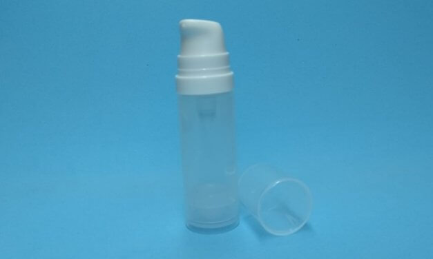 frasco airless transparente 15ml